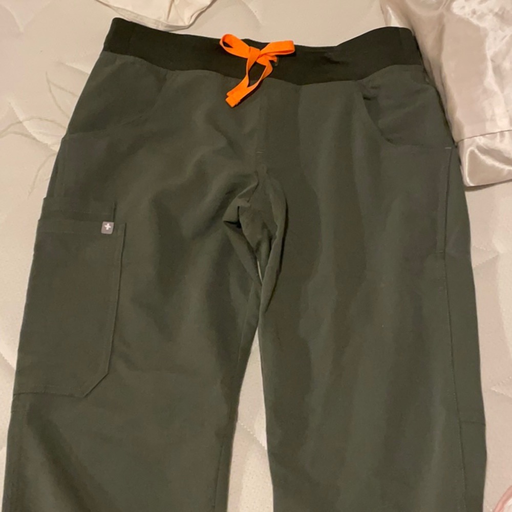 Figs Moss Green Scrubs
